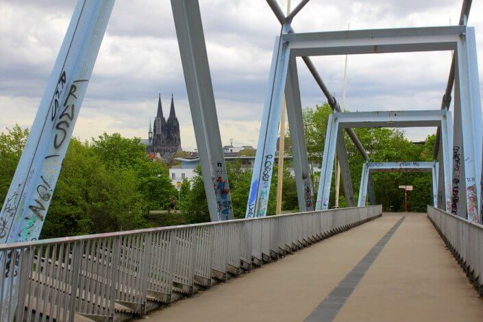 Coole Kölner Spots für Instagram-Bilder | Brücke am Herkulesberg